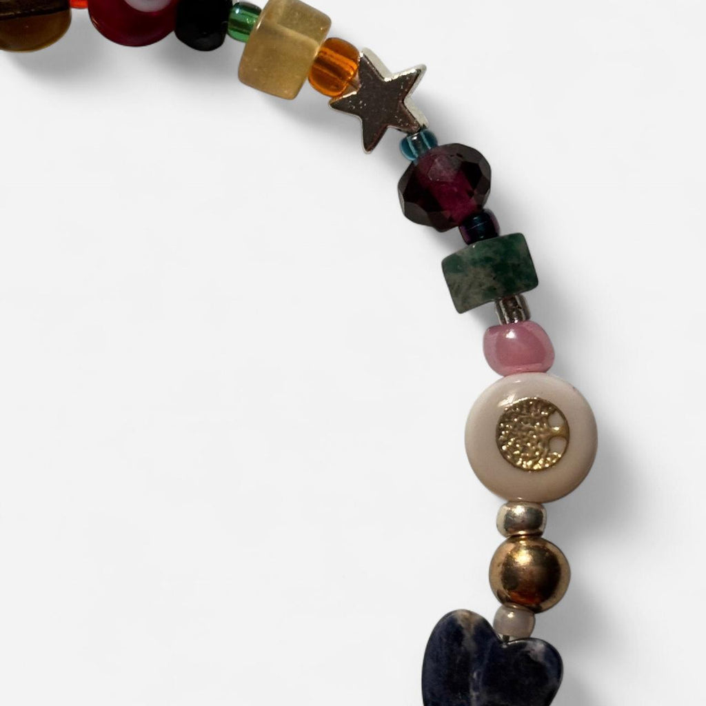 Peace and love bracelet