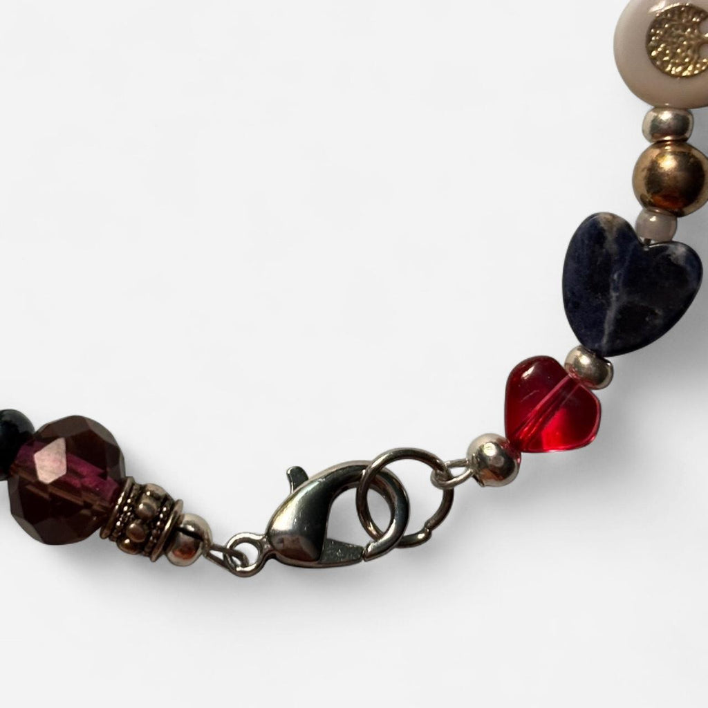 Peace and love bracelet