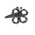 Gothic Beaded Butterfly hair clip