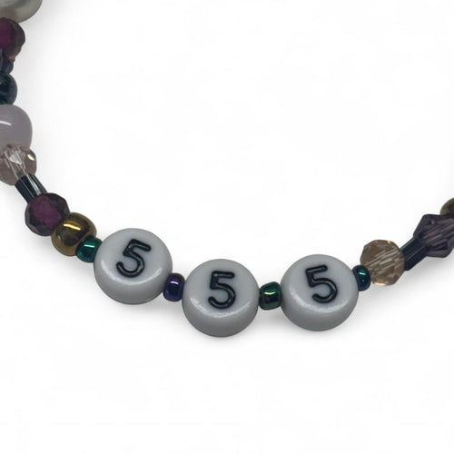 555 angel number bracelet