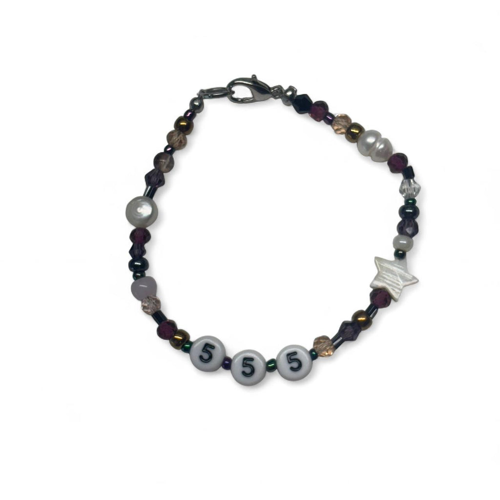 555 angel number bracelet