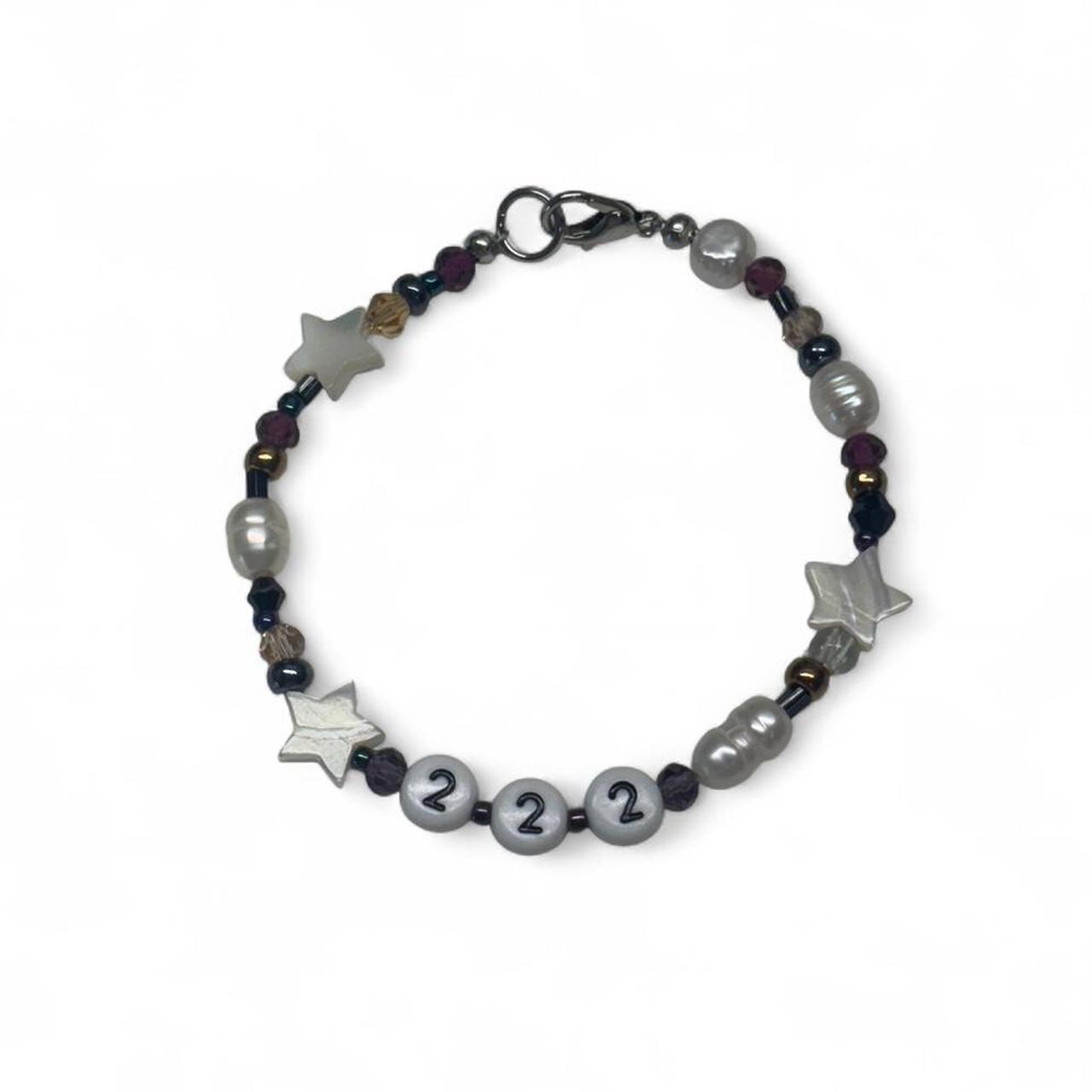 222 angel number bracelet