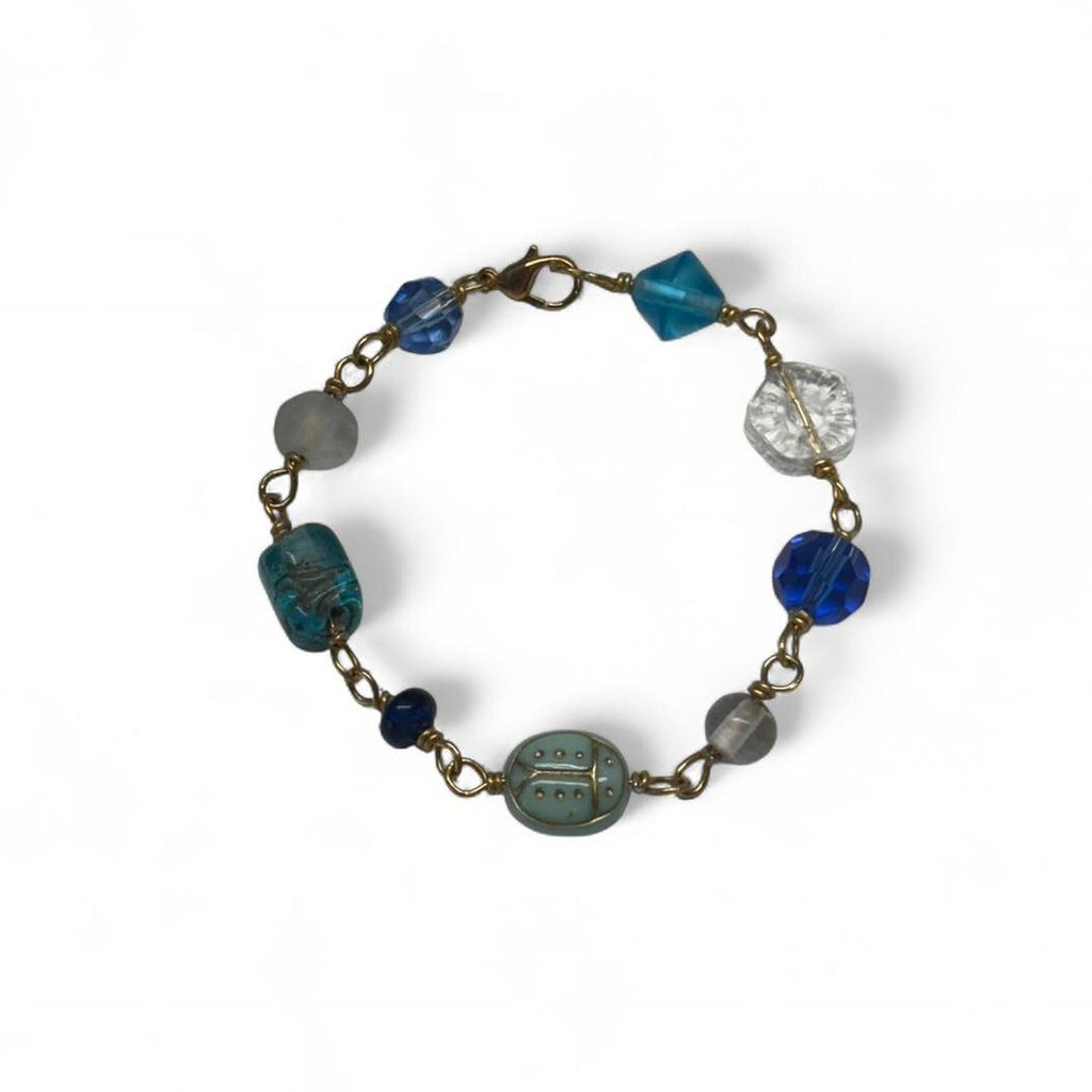 Blue Ladybug bracelet