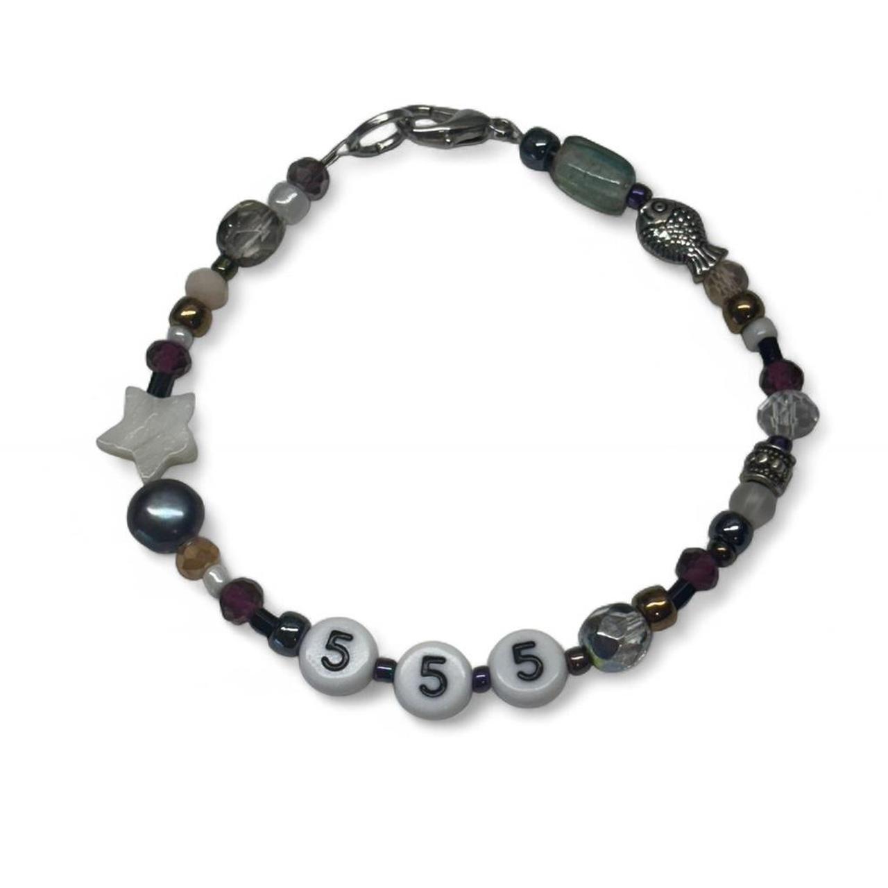 555 angel number bracelet with fish