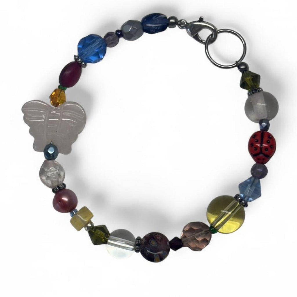 Butterfly garden bracelet
